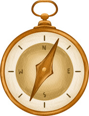 watercolor compass © Je