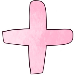 Obraz premium Plus symbol