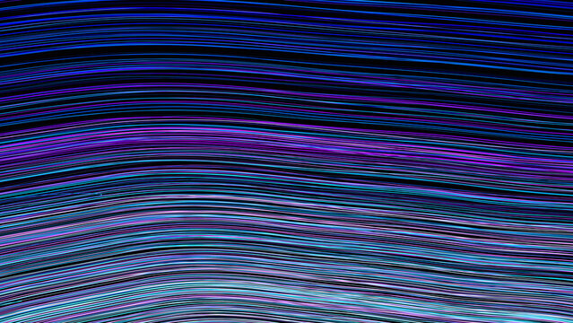 Dynamic abstract lines create a technological background