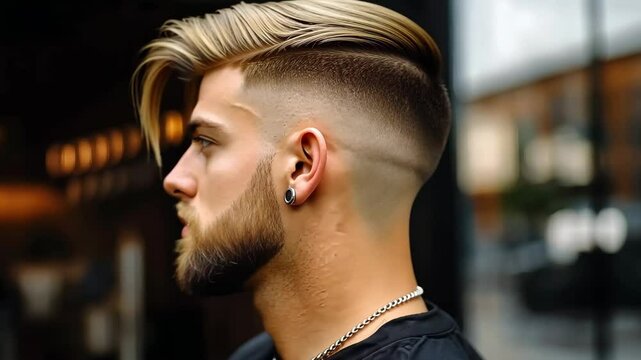 The Short Disconnected Undercut for man