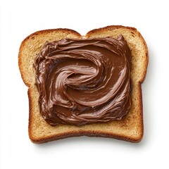 Food Toast Overview Thick Top High Spread Pure Hazelnut