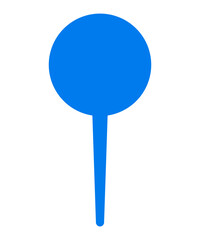 Key hole icon filled