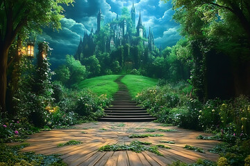 Emerald City Broadway Landscape