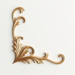 gold ornaments frames & Decorative Baroque Corner