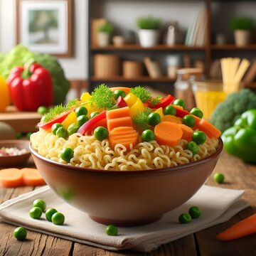 maggie with veggies