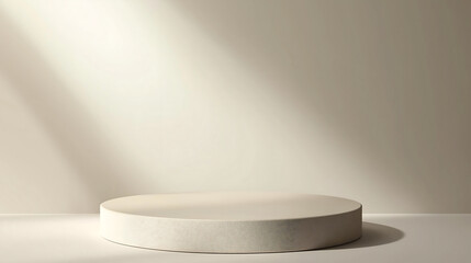 empty podium for product branding, generative ai