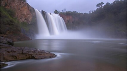 Fototapeta premium Waterfall Landscape