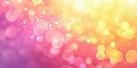 Fototapeta premium Colorful bokeh background creates a vibrant atmosphere for creative projects and celebrations