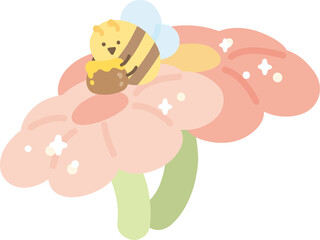 Cute Honey Bee Collection – Adorable Bees and Flowers