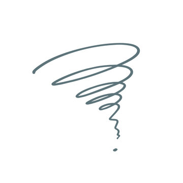recommend clip art: もやもや・悩む・不安のぐるぐる手書きベクターアイコン(白黒・線画)