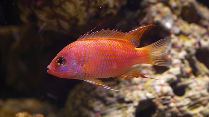 Spectacular Aquarium Boasting Stunning Red Fish