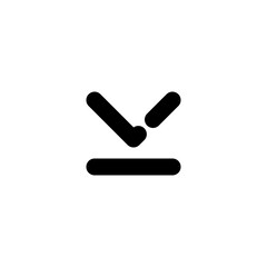 arrows dashed line icon