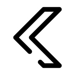 arrows dashed line icon