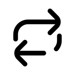 arrows dashed line icon