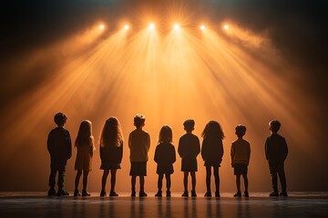 Children's Choir Stage Performance Spotlight.