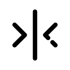 arrows dashed line icon