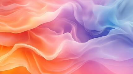 Obraz premium Colorful Draped Fabric Texture Background