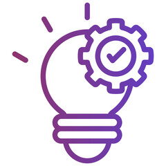 Innovation Outline Gradient Icon