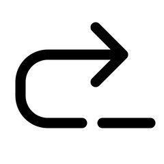 arrows dashed line icon