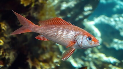 Spectacular Aquarium Boasting Stunning Red Fish