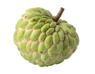 Custard apple isolated on transparent background