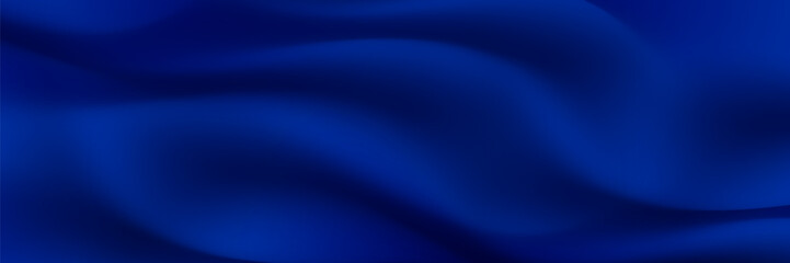 Premium lines curved overlapping on dark blue background. 