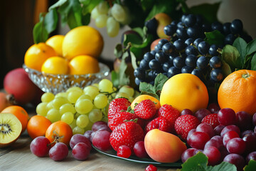  Fresh Fruits Arrangement