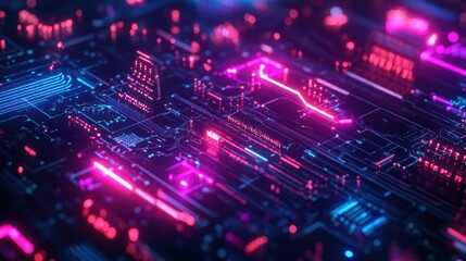 Artificial Intelligence Forming Luminous Neural Path