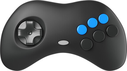 Black old game controller © Icons8