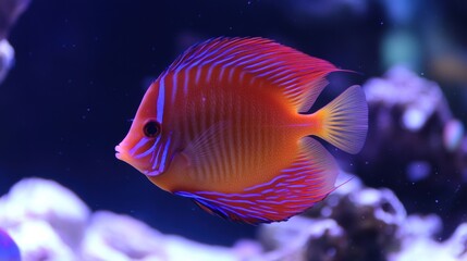 Spectacular Aquarium Boasting Stunning Red Fish