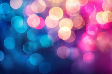 Obraz premium A colorful bokeh background that adds depth and interest.
