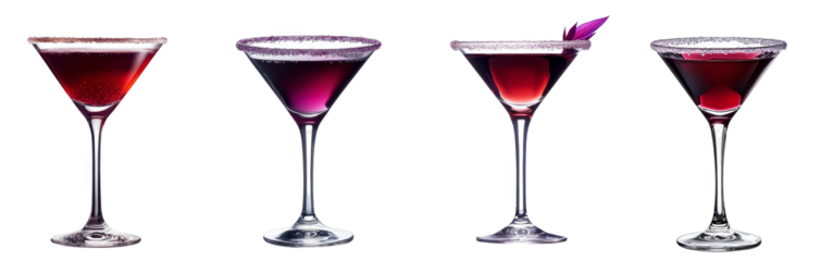 Wooden signboards set rustic styles displayed on transparent background