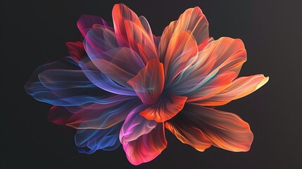 Abstract Floral Artwork