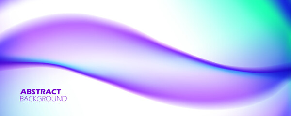 Vibrant colored waves. Liquid shapes. Bright fluid colors. Blurred color gradients for creative graphic design. Futuristic abstract background. Vector illustration.