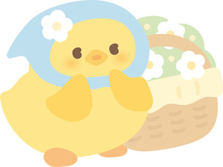 Springtime Adventures – Cute Ducklings and Friends in the Meadow