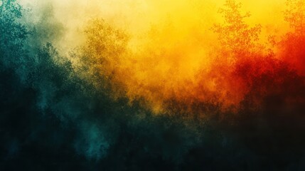 Fototapeta premium Abstract vibrant smoke background
