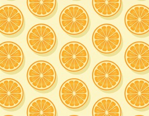 オレンジのパターンの背景