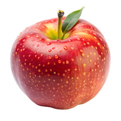  apple with water drops on Transparent background