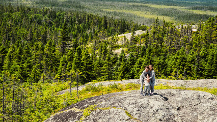 Traveling in Terra Nova National Park, Newfoundland