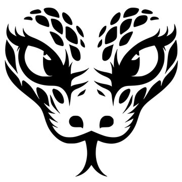 Snake eye silhouette