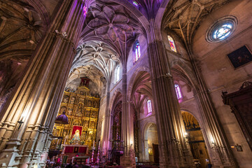 Cathedral of historical town of Carmona in Andalusia, Spain
