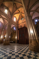 Fototapeta premium Cathedral and City Center of historical town of Carmona in Andalusia, Spain
