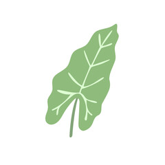 Elegant jungle leaf vector – unique tropical botanical design for eco-friendly, floral, and greenery-themed artworks