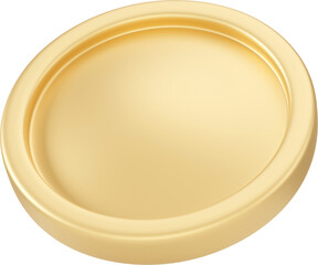 Golden coin