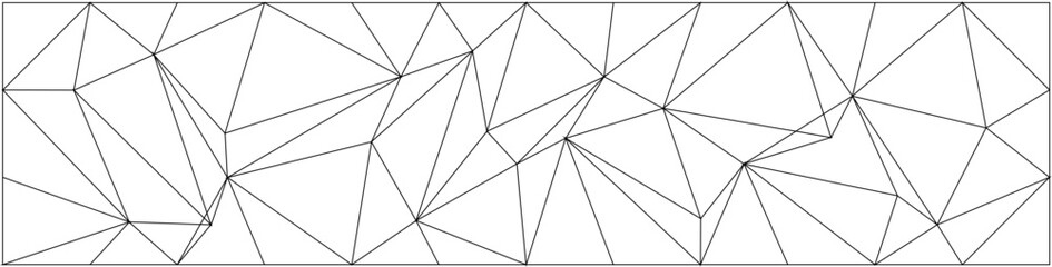 Fototapeta premium Geometric abstract pattern with irregular triangles for modern design projects.