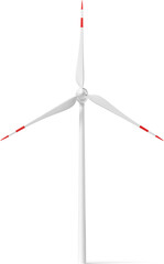White wind turbine © Icons8