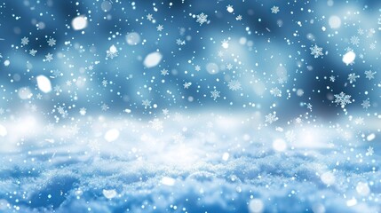 Fototapeta premium Snowy Winter Landscape