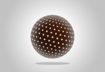 Futuristic infographics. Informational aesthetic design. Big Data Visualization. Circular Particles Dots Vortex. Futuristic Complex Visual Data Background. 3D Virtual Space. Cyberspace Illustration.