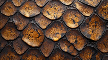 Close Up of Brown and Black Wall Textures Highlighting Natural Patterns and Rich Earthy Tones in Detail