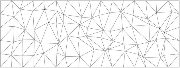 Abstract geometric chaos pattern with triangular shapes for modern design and art projects.